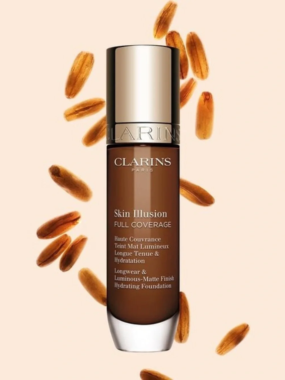 Clarins Everlasting Liquid Foundation - 119.5C Truffle Brown Shade
